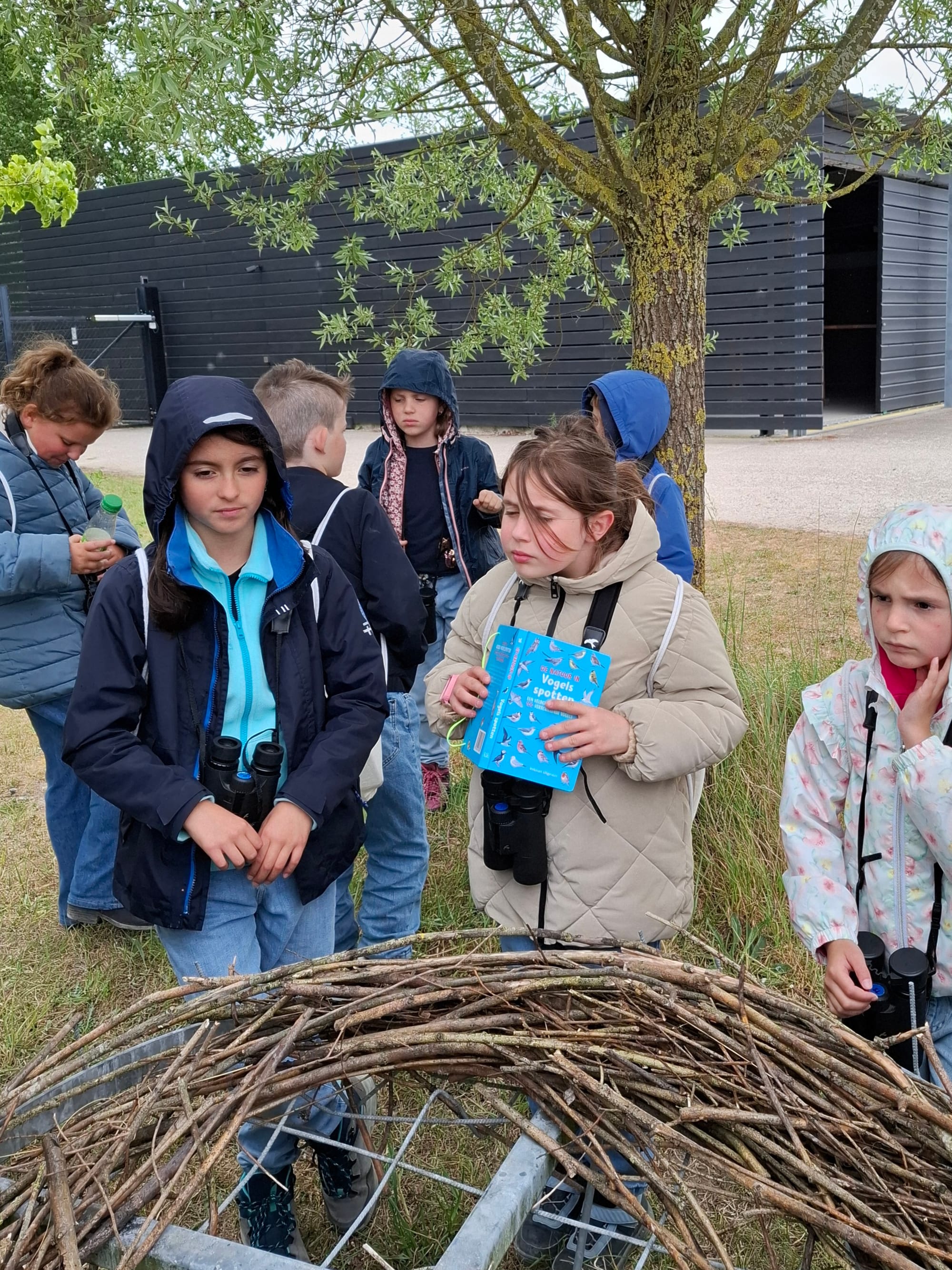 L3 gaat vogelspotten in Het Zwin