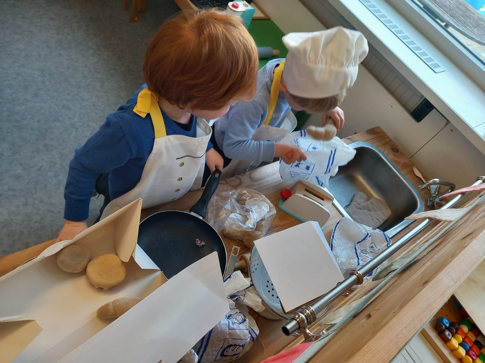 De bakker... hun broodje is gebakken