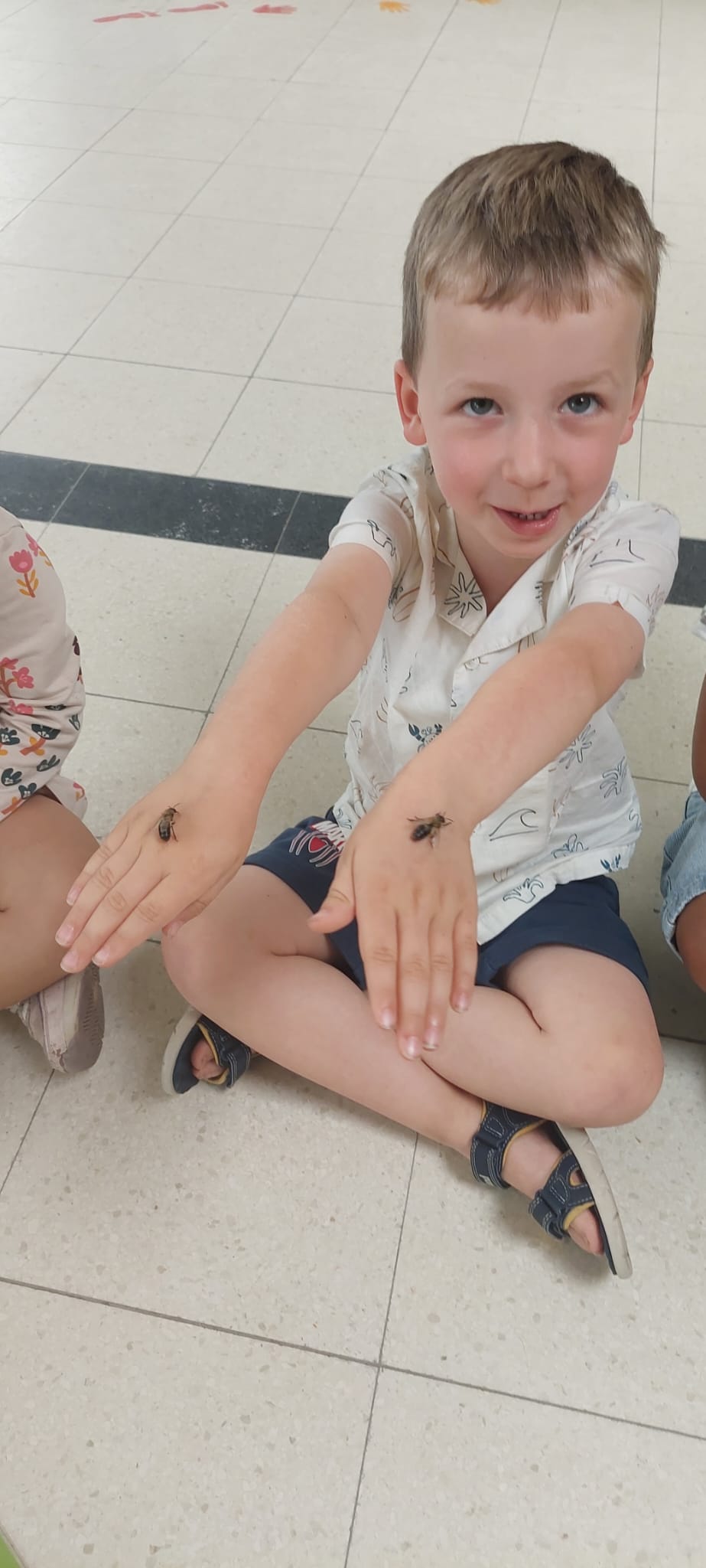 Een imker op bezoek!