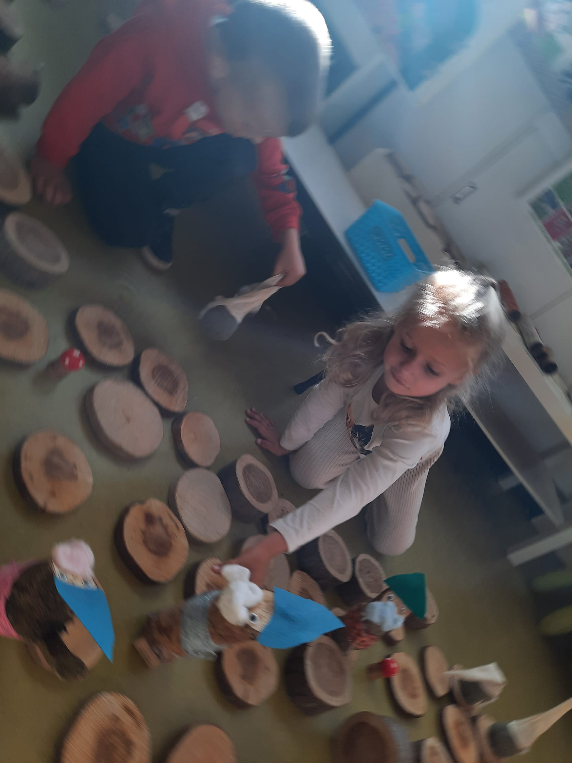 Wie zag die kleine vriendjes al op onze school....
