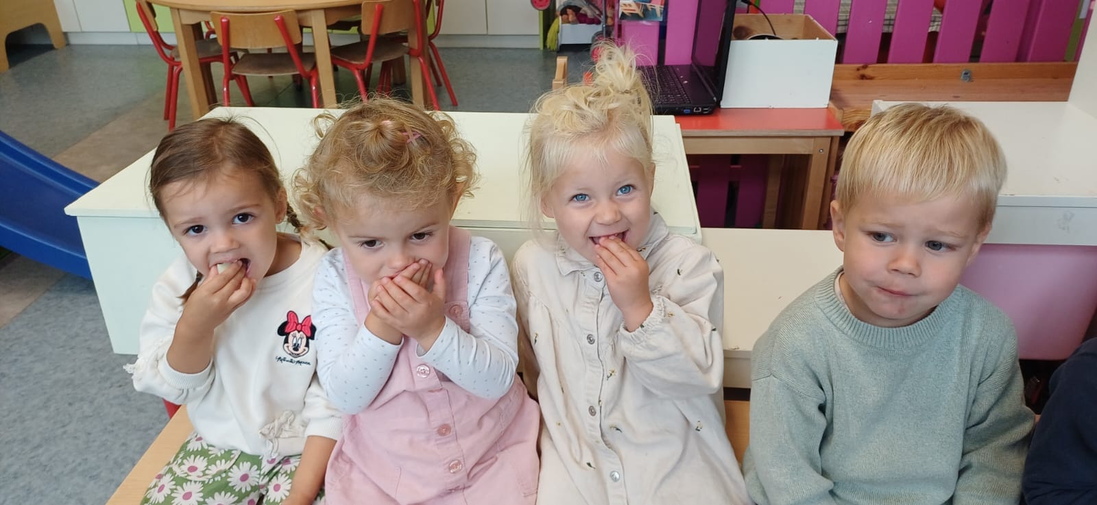 Lekkere appeltjes bij juf Sabine