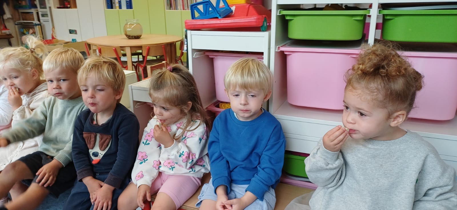 Lekkere appeltjes bij juf Sabine