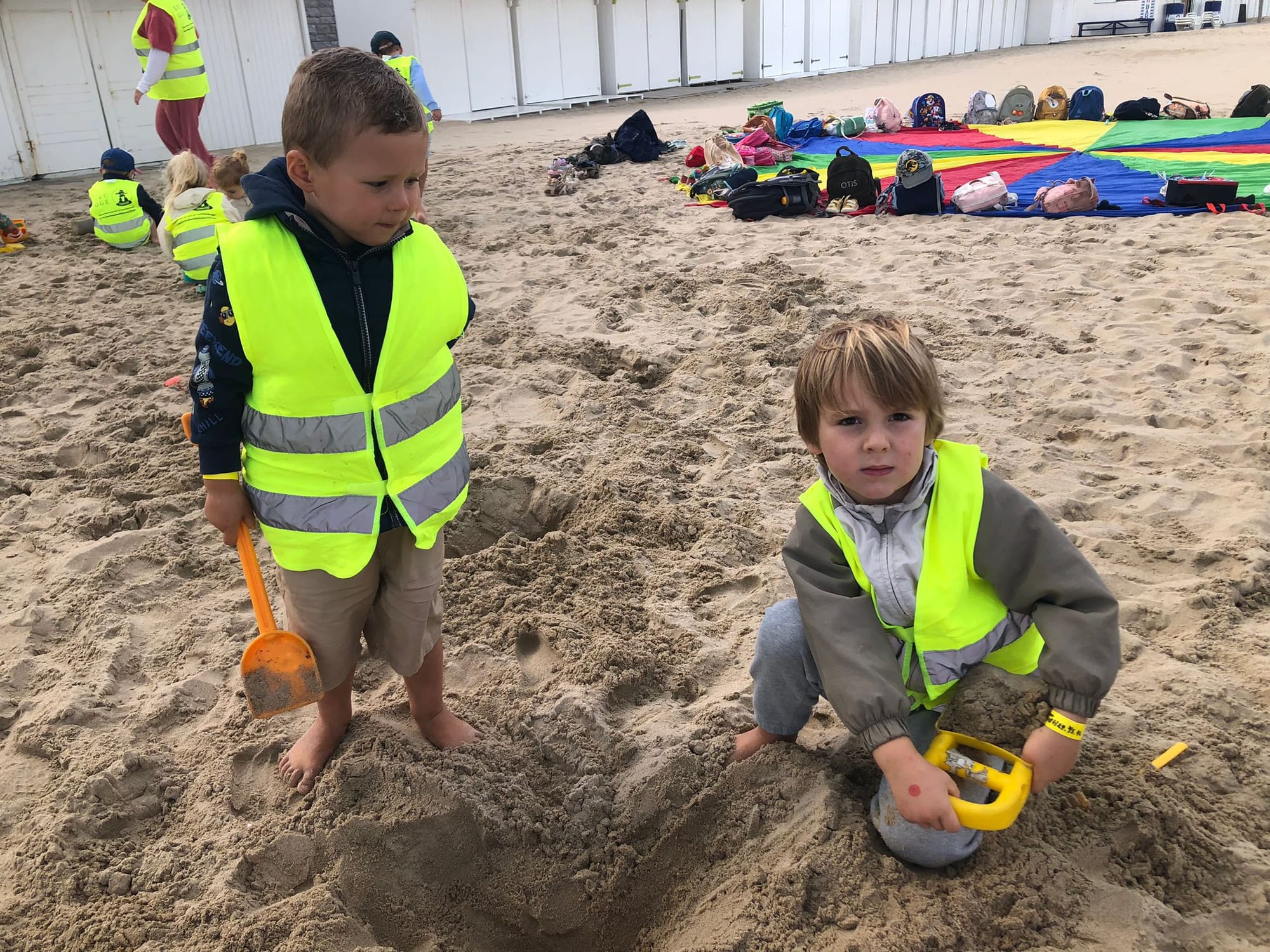 Diep in de zee!