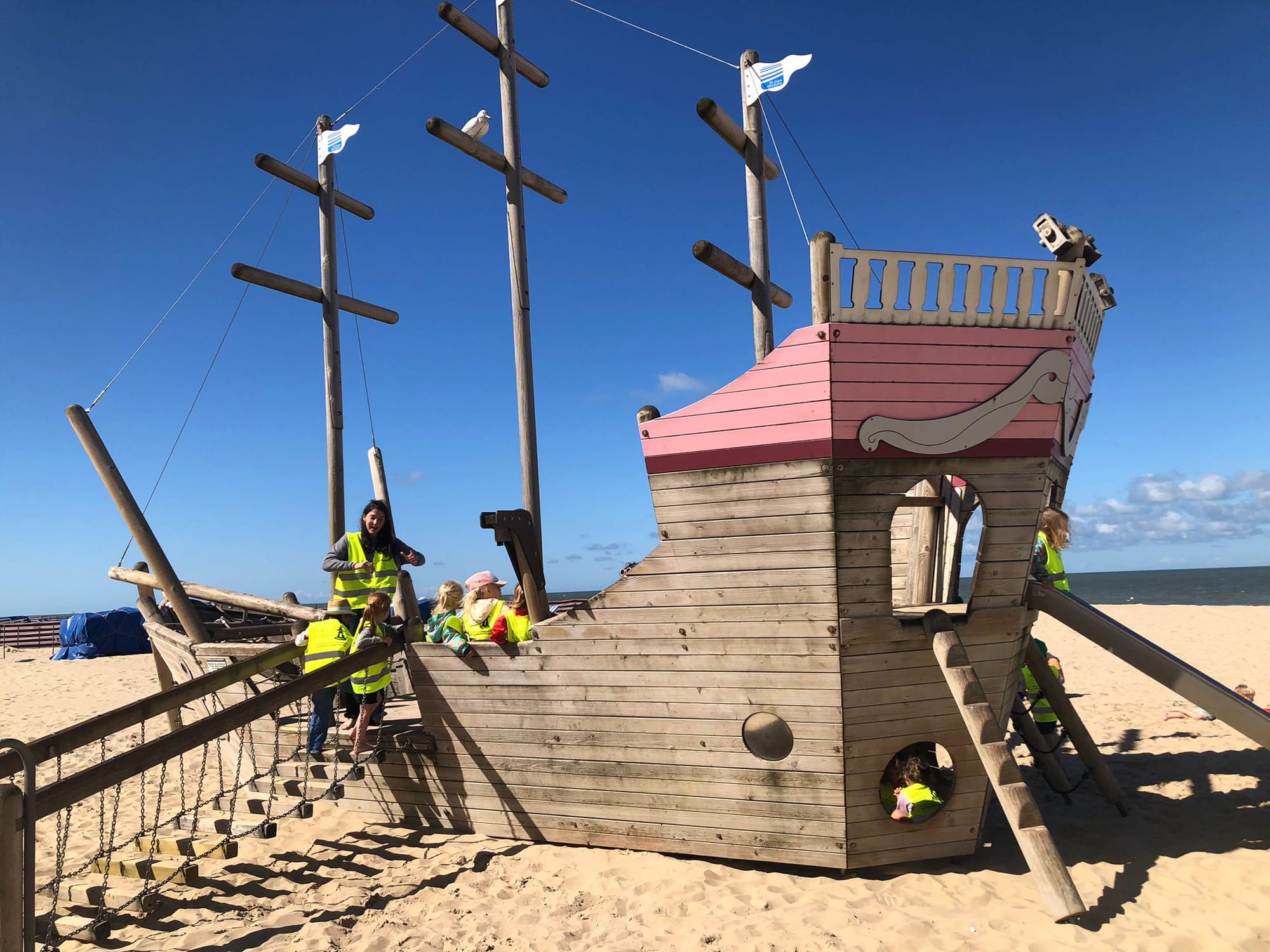 Diep in de zee!