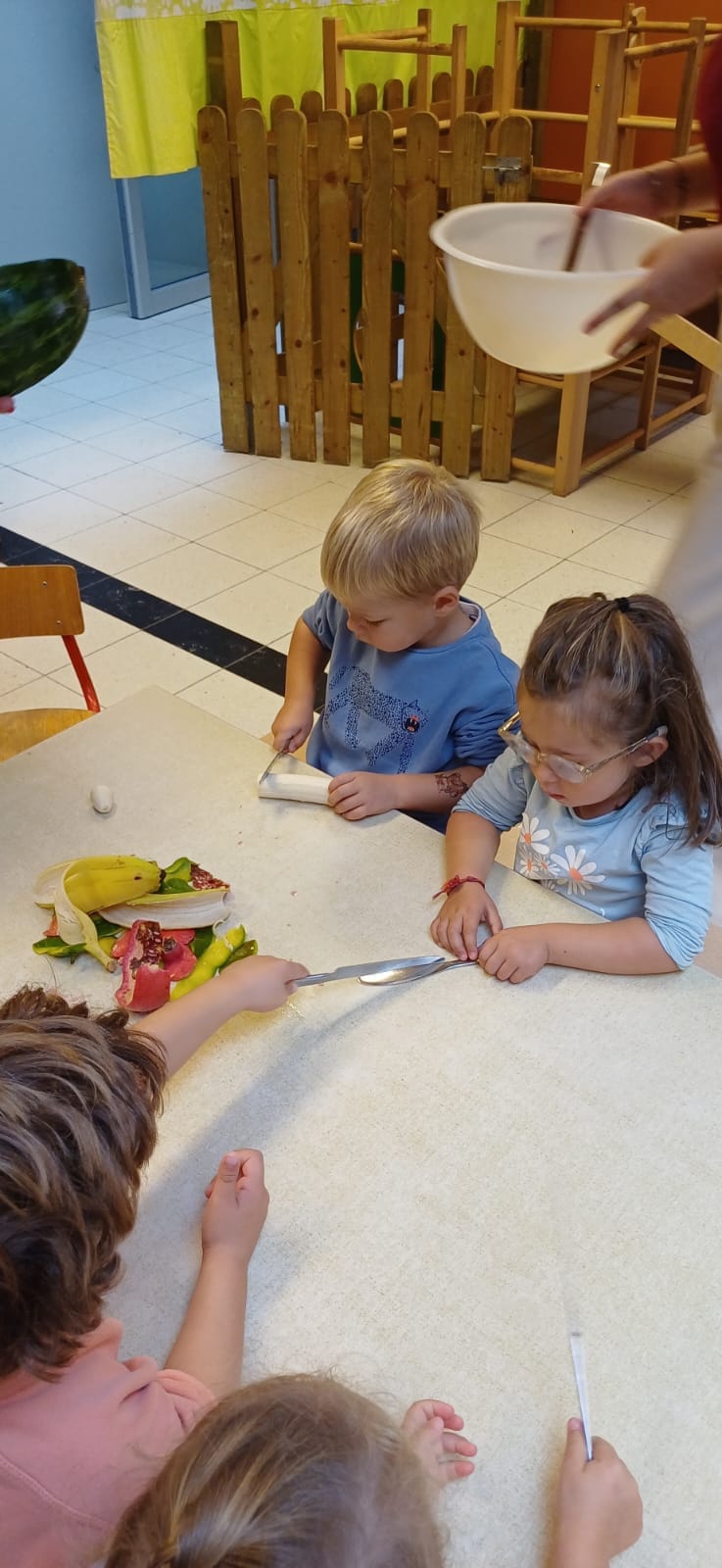 Lekkere appeltjes bij juf Sabine
