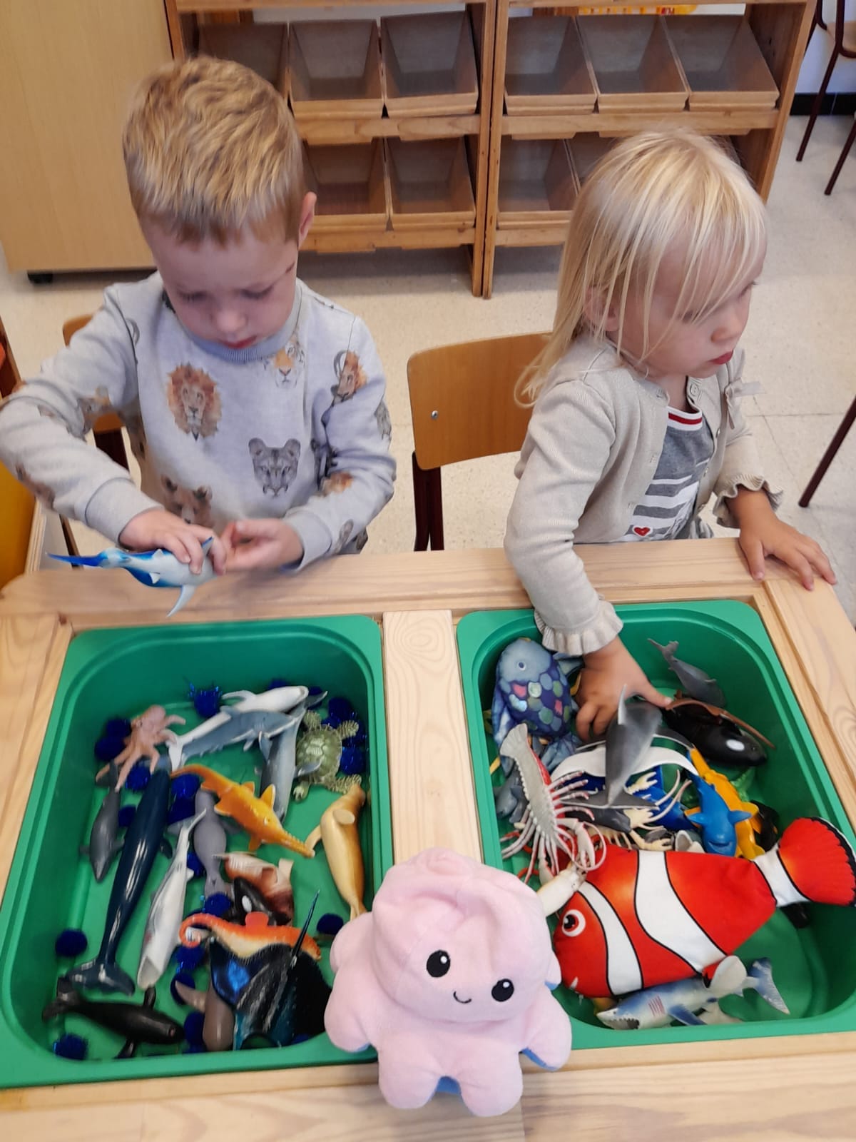 Diep in de zee!
