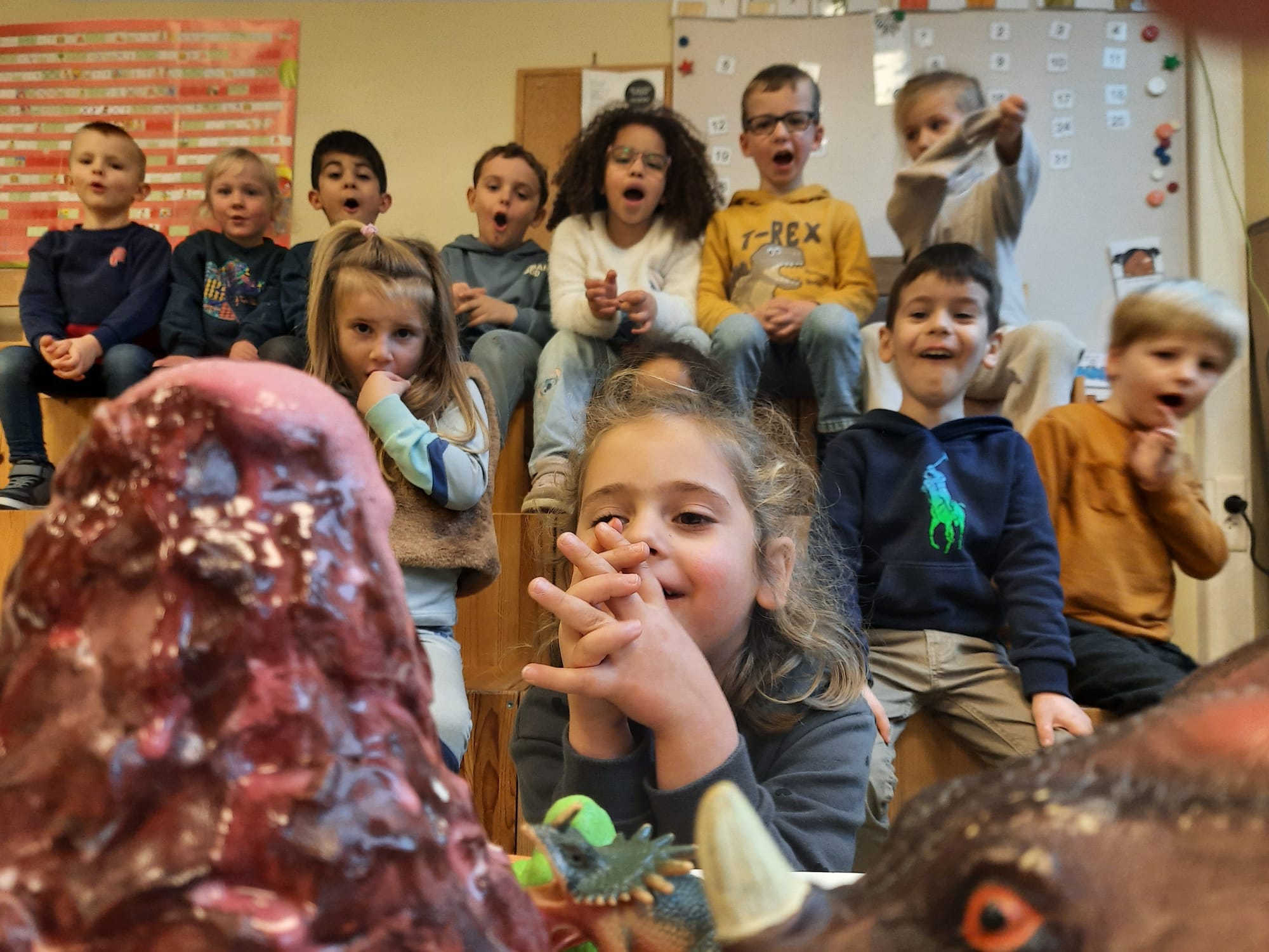 Dino's gesignaleerd!