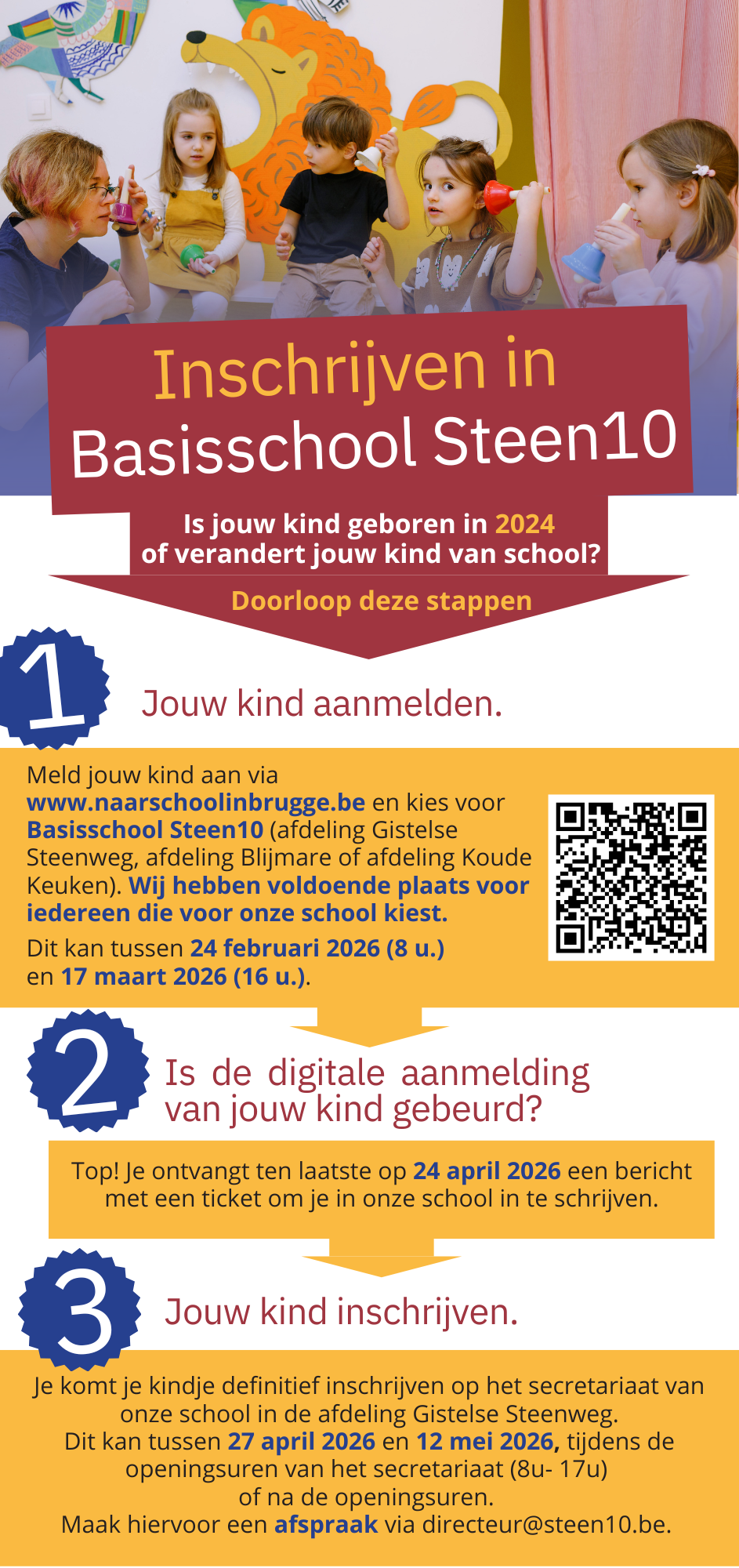 Start aanmeldingsprocedure