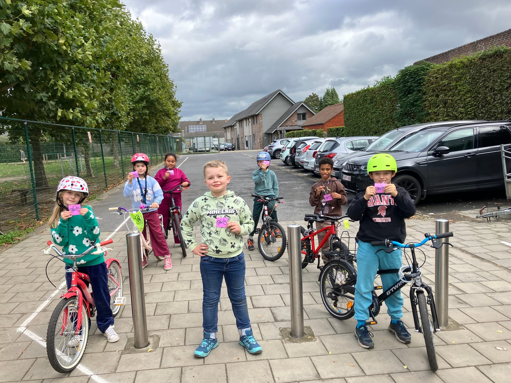 Fietsparcours voor L3
