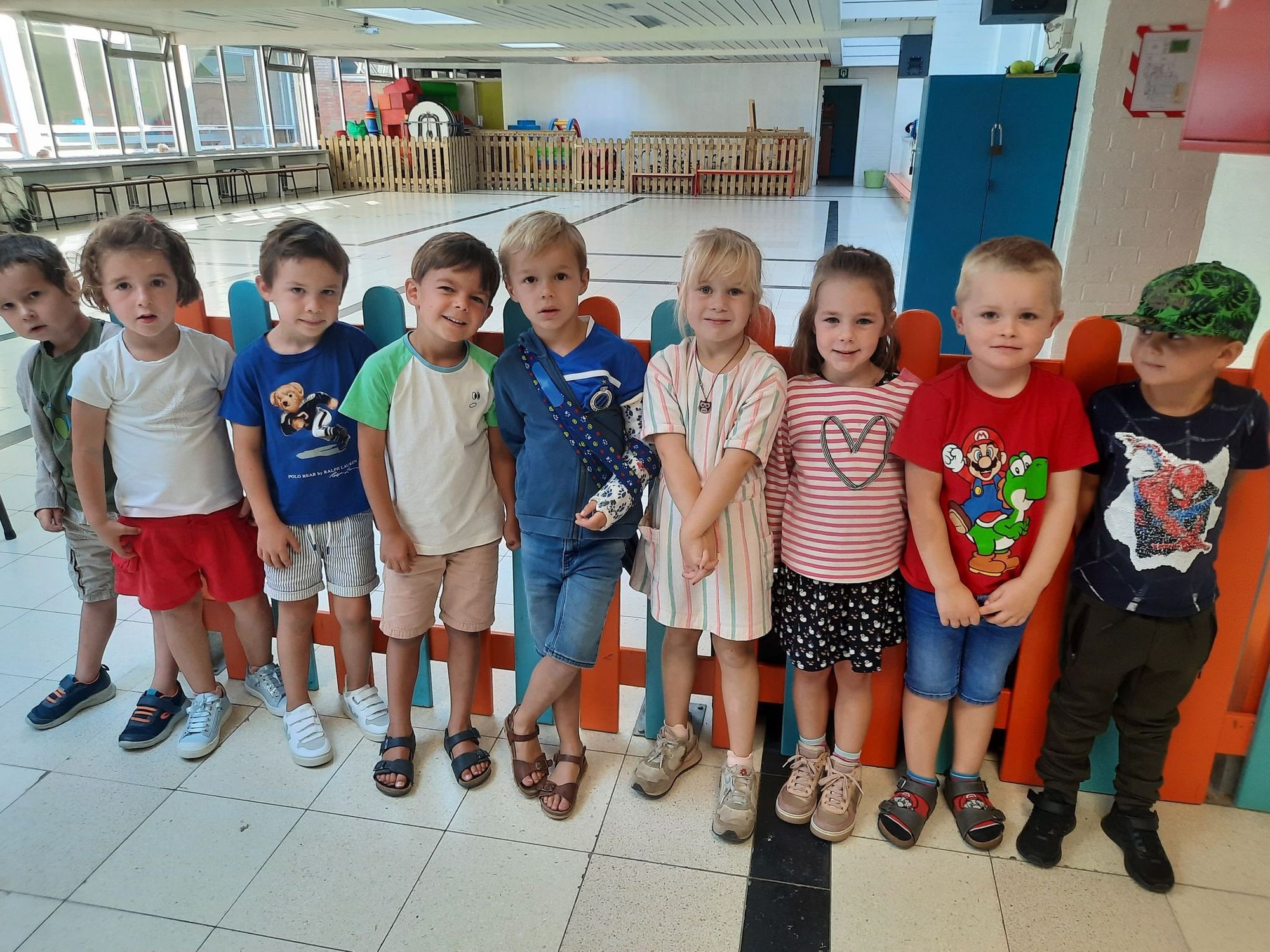 De eerste schooldag