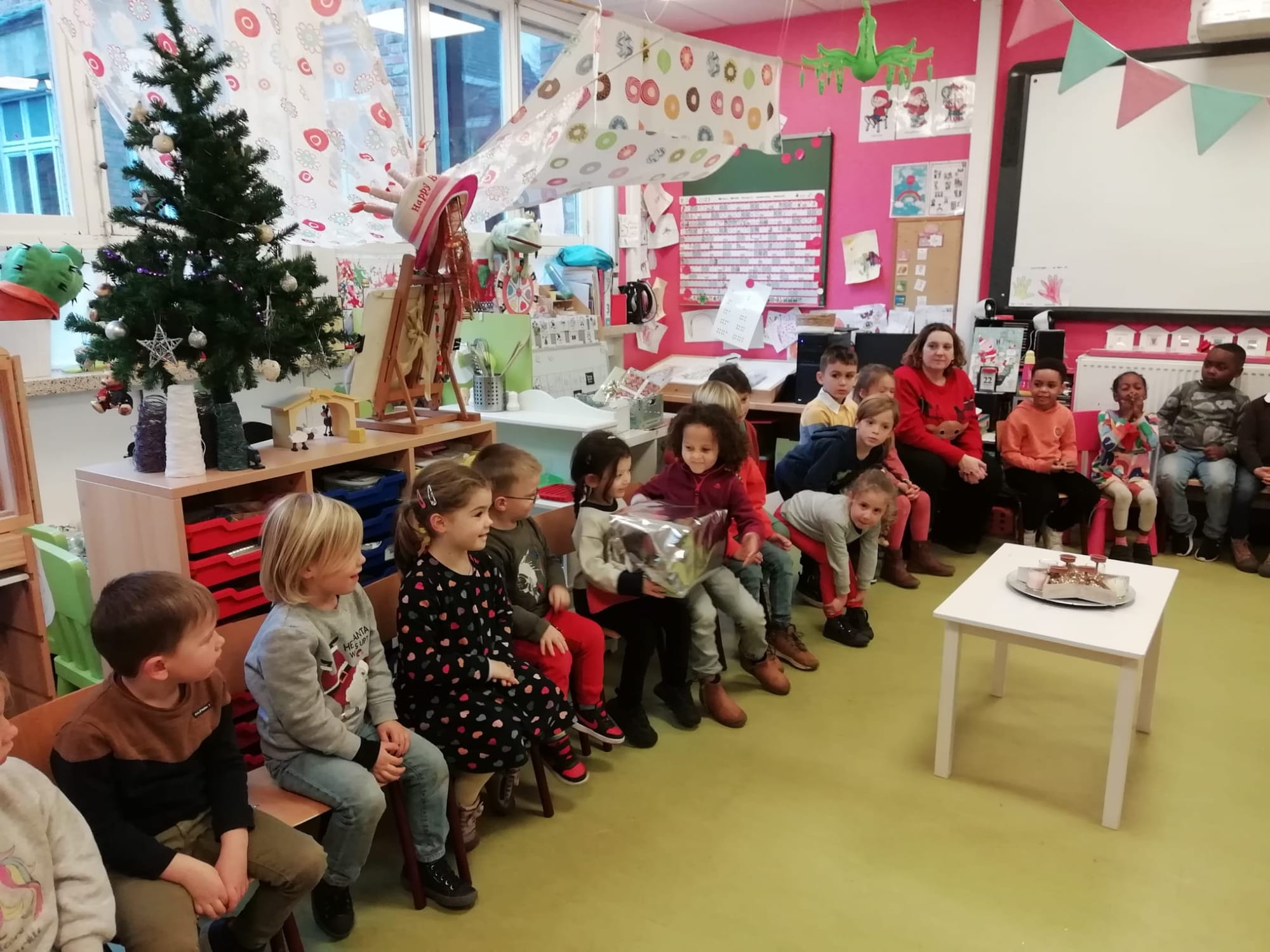 K2/K3 Kerstfeestje in de klas