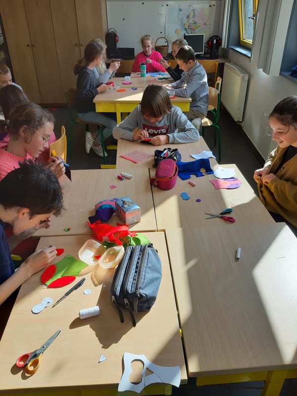 ...een school waarin talent en creativiteit belangrijk zijn
