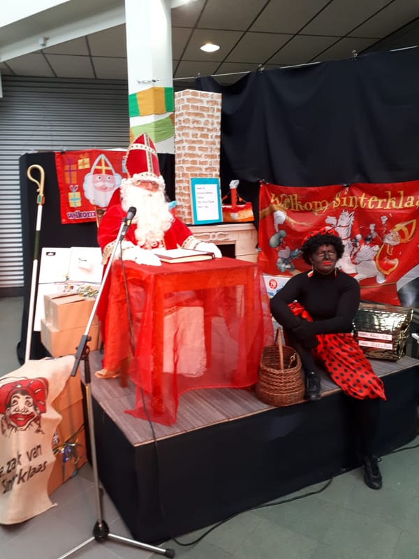 Sinterklaas op school