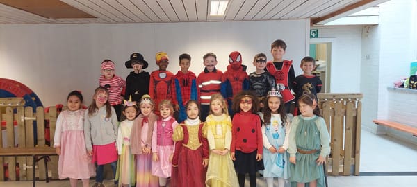 Carnaval in de kleuterschool!